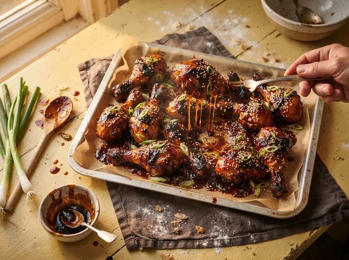 Honey Soy Chicken Drumsticks