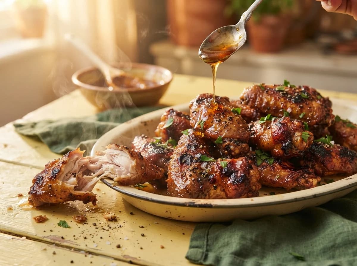 Hot Honey Chicken Wings