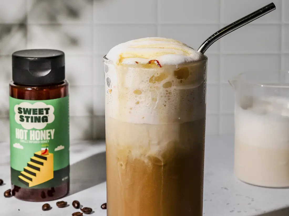 Hot Honey Espresso Martini