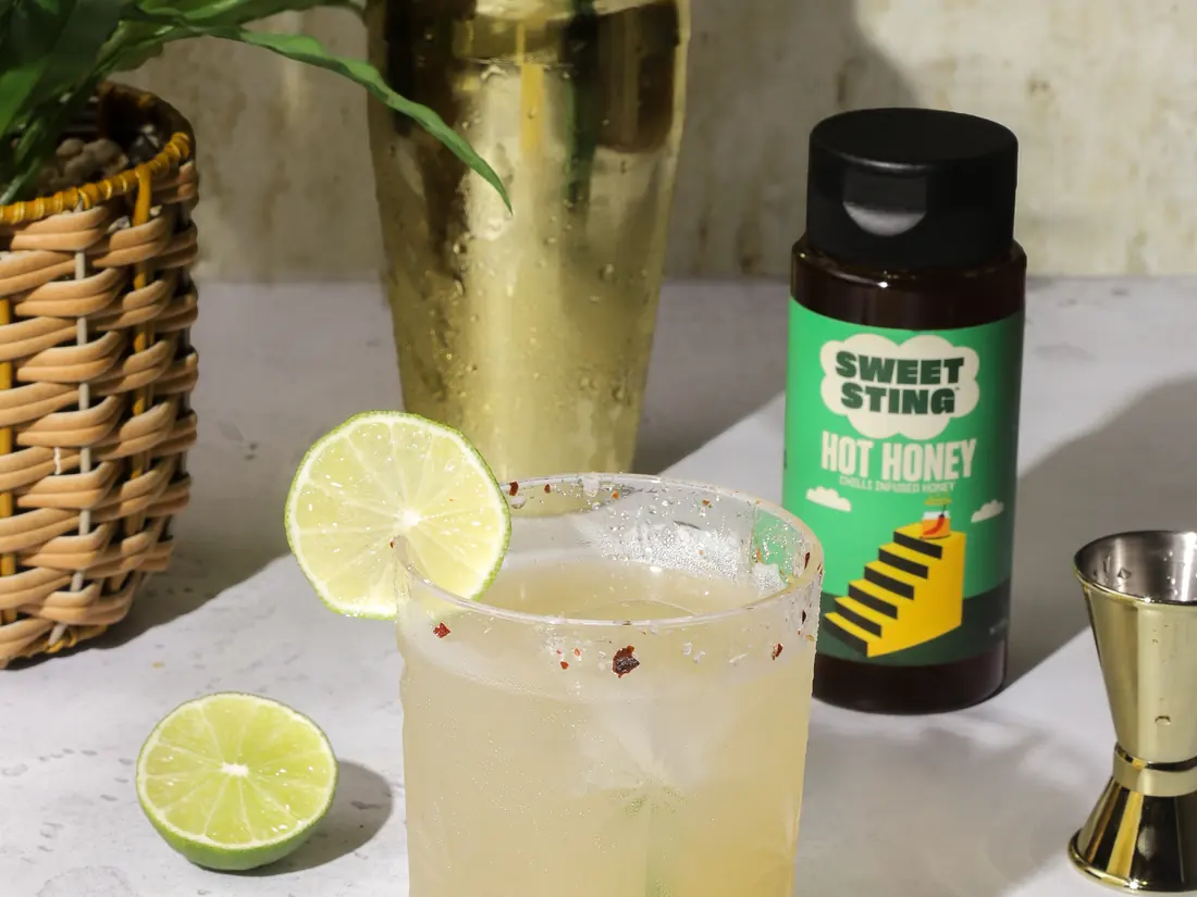 Hot Honey Margarita